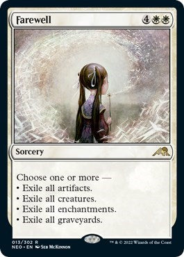 Farewell (Kamigawa: Neon Dynasty) Light Play Foil