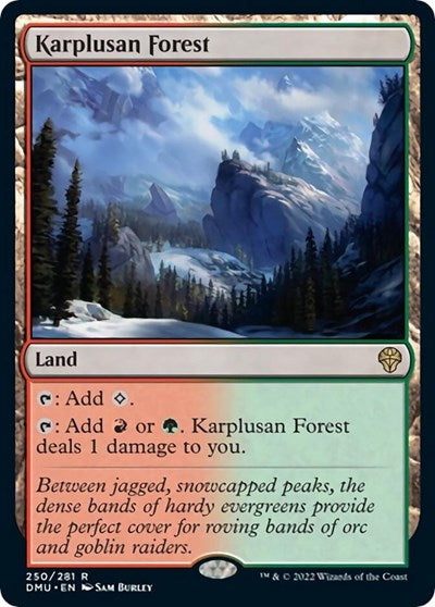 Karplusan Forest (Dominaria United) Light Play