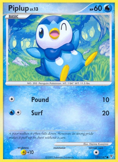 Piplup (Supreme Victors) Light Play