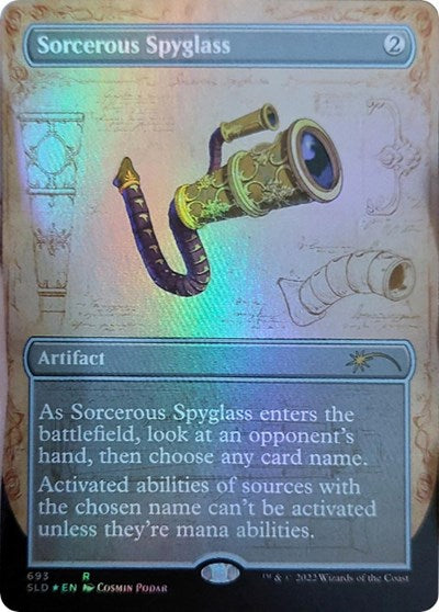 Sorcerous Spyglass (Secret Lair) Light Play Foil