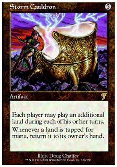 Storm Cauldron (7th Edition) Light Play Foil