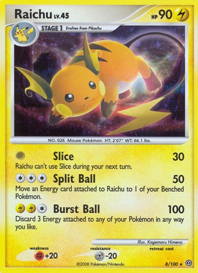 Raichu (Stormfront) Light Play Holofoil