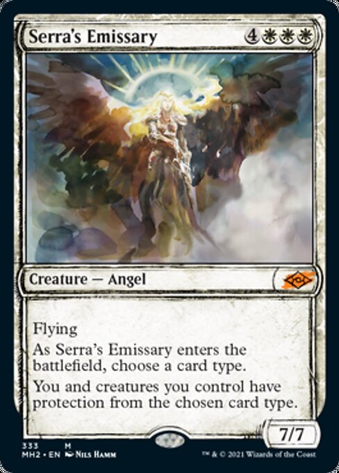 Serra's Emissary (Showcase) (Modern Horizons 2) Light Play