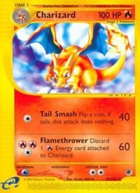 Charizard (39) (Expedition) Heavy Play Reverse Holofoil