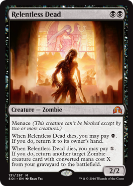 Relentless Dead (Shadows Over Innistrad) Medium Play