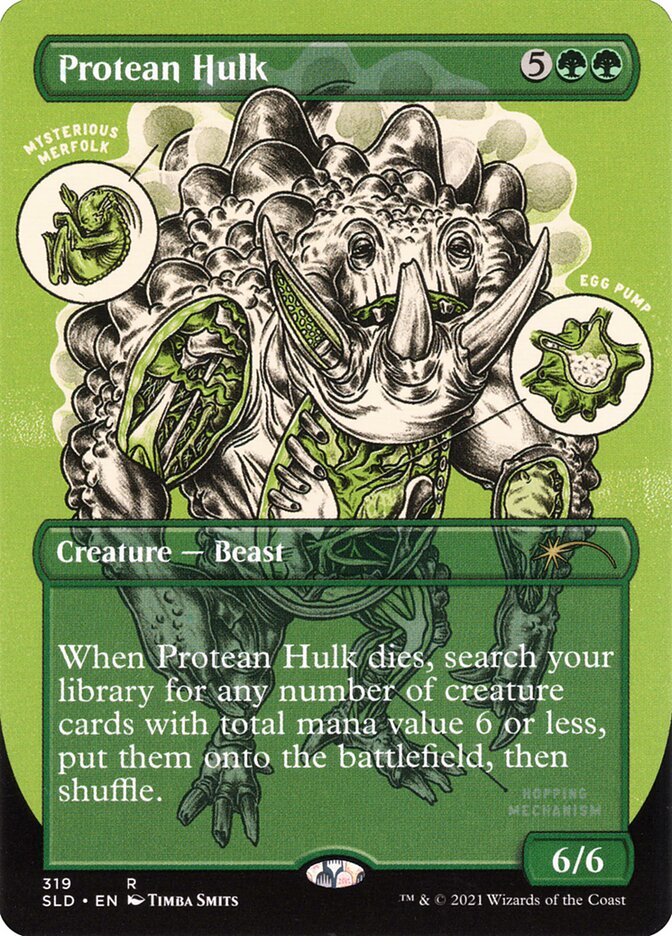 Protean Hulk (Foil Etched) (Secret Lair) Light Play Foil