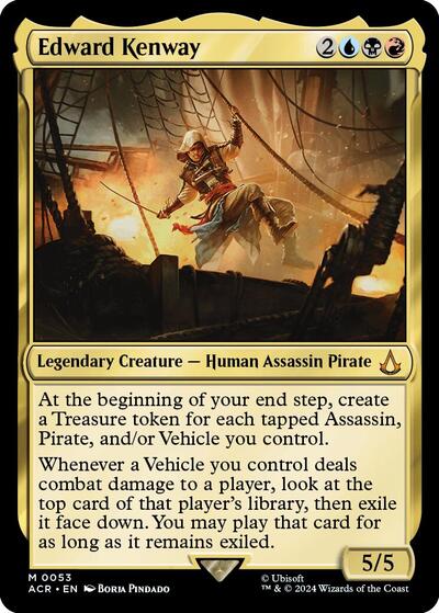 Edward Kenway (Universes Beyond: Assassin's Creed) Light Play Foil