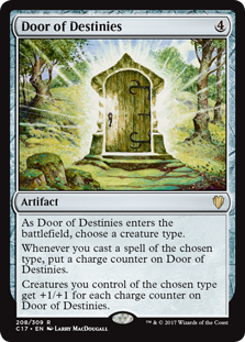 Door of Destinies (Commander 2017) Light Play