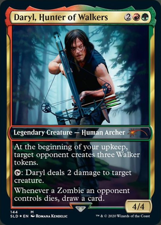 Daryl Hunter of Walkers (Secret Lair) Light Play Foil