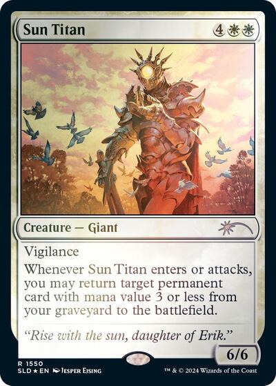 Sun Titan (Rainbow Foil) (Secret Lair) Light Play Foil