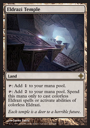 Eldrazi Temple (Rise of the Eldrazi) Medium Play