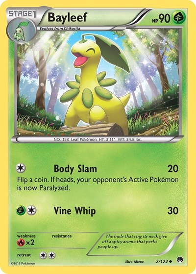 Bayleef (XY - BREAKpoint) Medium Play