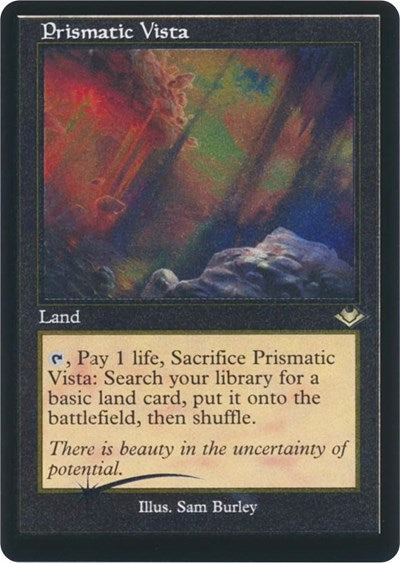 Prismatic Vista (Retro Frame) (Foil Etched) (Modern Horizons 1 Retro Frames) Light Play Foil