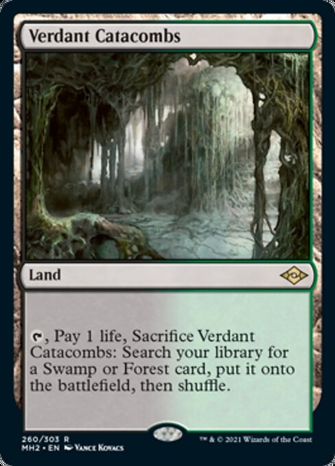 Verdant Catacombs (Modern Horizons 2) Light Play