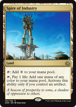 Spire of Industry (Aether Revolt) Light Play Foil