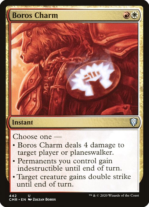 Boros Charm (Commander Legends) Light Play