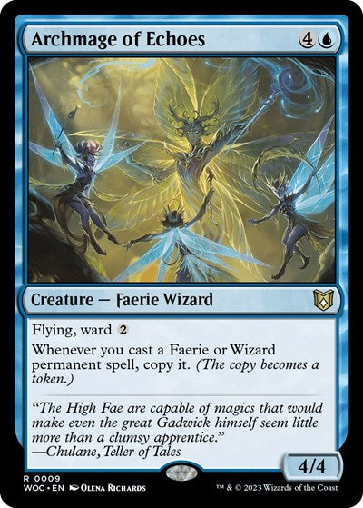 Archmage of Echoes (Commander: Wilds of Eldraine) Light Play