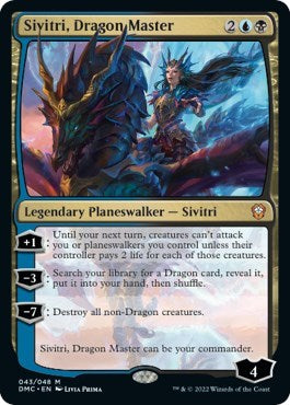 Sivitri, Dragon Master (Commander: Dominaria United) Light Play