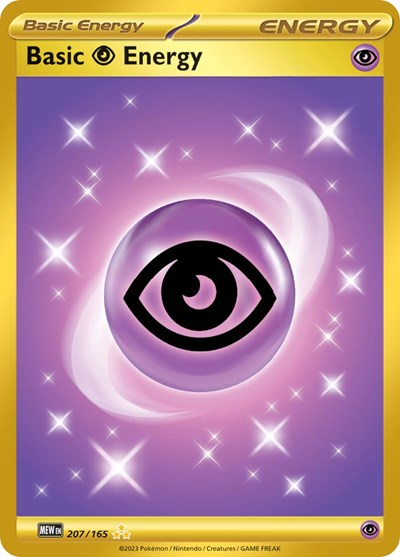 Basic Psychic Energy - 207 (Scarlet and Violet: 151) Light Play Holofoil