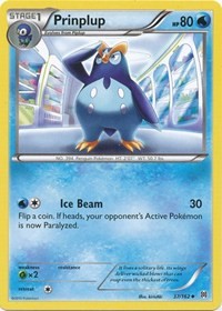 Prinplup (XY - BREAKthrough) Light Play Reverse Holofoil