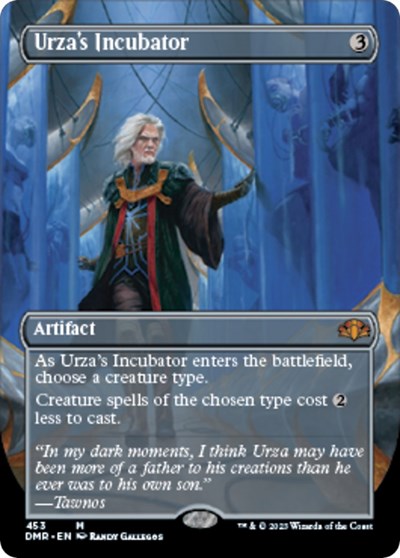 Urza's Incubator (Borderless) (Dominaria Remastered) Light Play