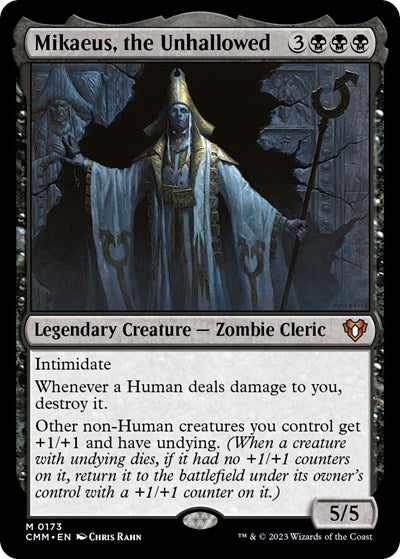 Mikaeus, the Unhallowed (Commander Masters) Light Play