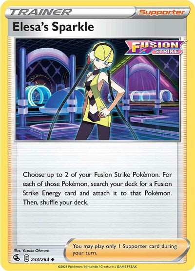 Elesa's Sparkle (SWSH08: Fusion Strike) Light Play