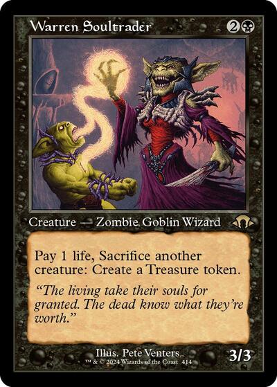 Warren Soultrader (Retro Frame) (Modern Horizons 3) Light Play Foil