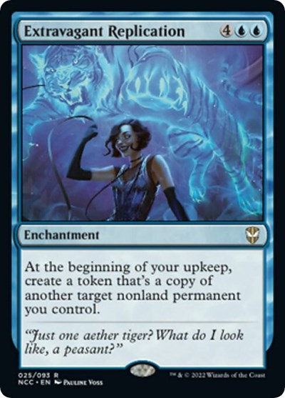 Extravagant Replication (Commander: Streets of New Capenna) Light Play