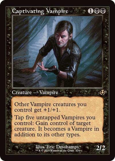 Captivating Vampire (Retro Frame) (Innistrad Remastered) Light Play