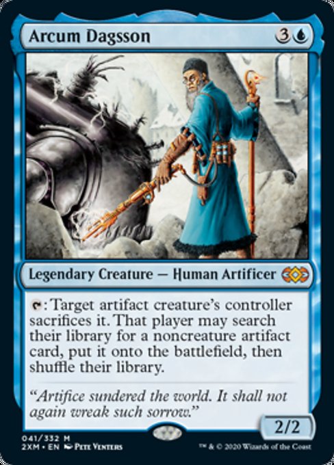 Arcum Dagsson (Double Masters) Light Play Foil