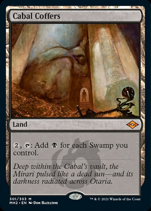 Cabal Coffers (Modern Horizons 2) Light Play