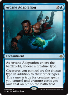 Arcane Adaptation (Ixalan) Light Play