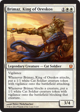 Brimaz, King of Oreskos (Born of the Gods) Light Play