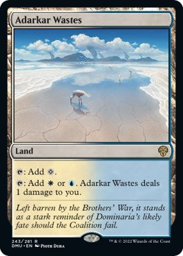 Adarkar Wastes (Dominaria United) Light Play