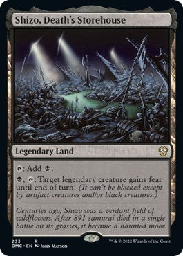 Shizo, Death's Storehouse (Commander: Dominaria United) Light Play