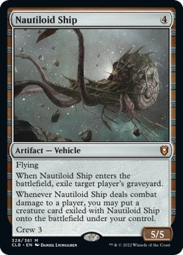 Nautiloid Ship (Commander Legends: Battle for Baldur's Gate) Light Play Foil