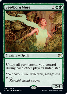 Seedborn Muse (Commander 2019) Light Play