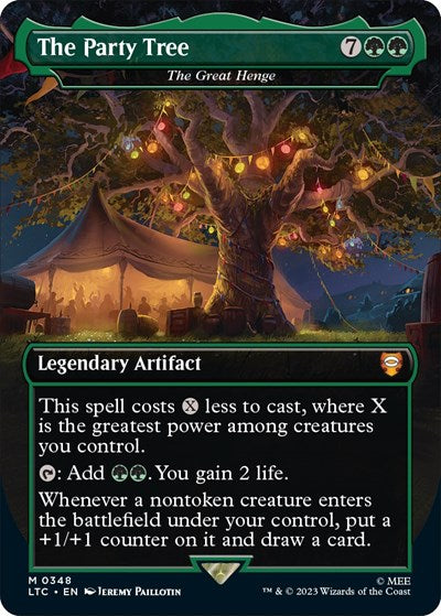 The Party Tree - The Great Henge (Commander: The Lord of the Rings: Tales of Middle-earth) Light Play