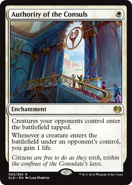 Authority of the Consuls (Kaladesh) Light Play