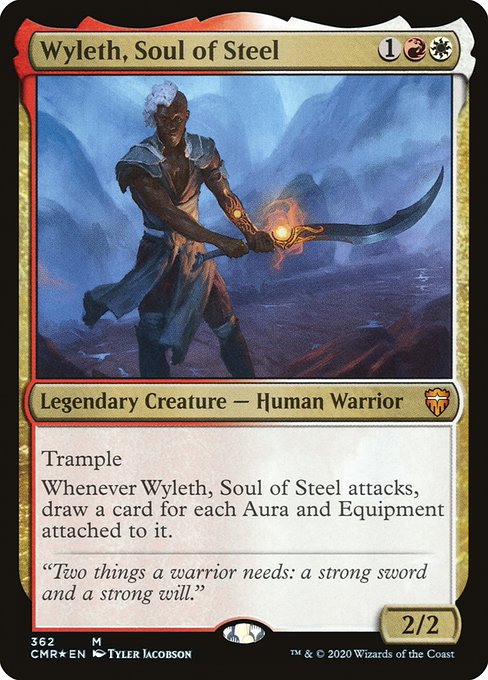 Wyleth, Soul of Steel (Commander Legends) Light Play Foil