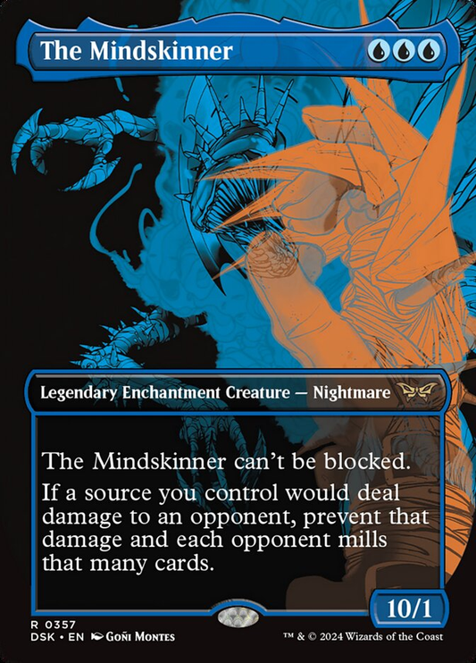 The Mindskinner (Showcase) (Duskmourn: House of Horror) Light Play Foil