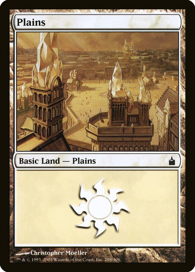 Plains (288) [Ravnica: City of Guilds]